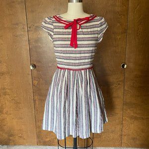 Dear Creatures striped mini dress